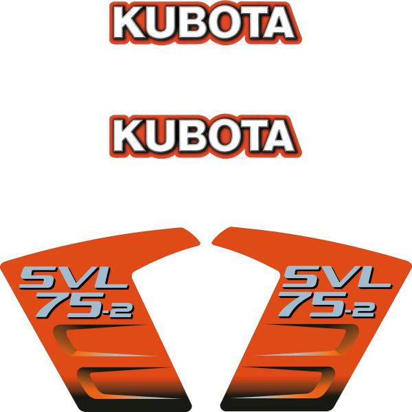 Kubota SVL75-2 Decal Kit