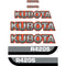 Kubota R420S Decals