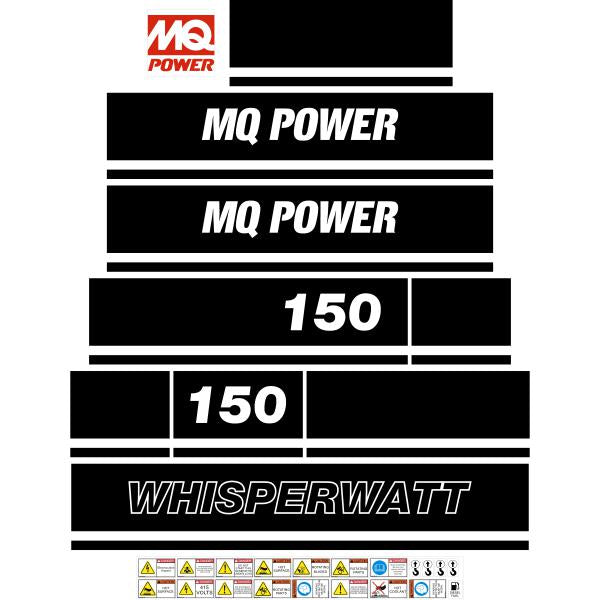 Multiquip DCA150 Decal Kit