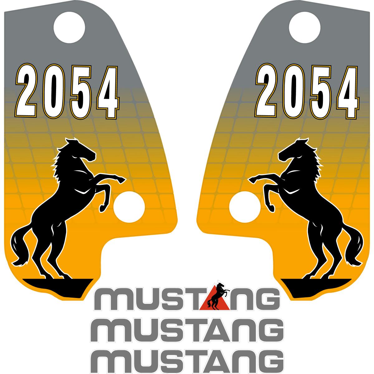 Mustang 2054 Decal Kit