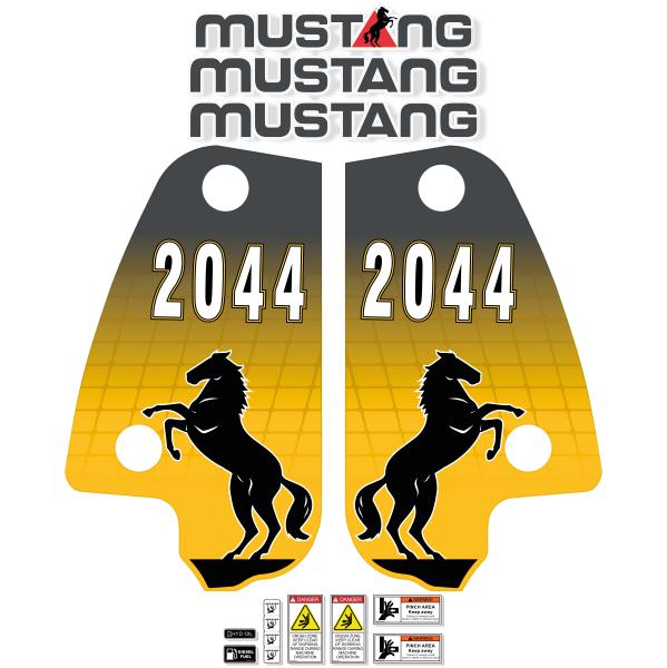 Mustang 2044 Decal Kit