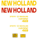 New Holland 469 Hayliner Decals