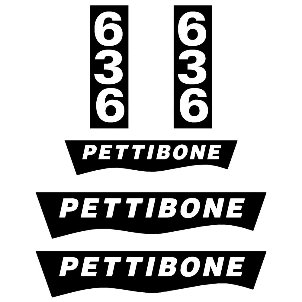 Pettibone 632 Decal Kit