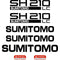 Sumitomo SH210-5 LC Decals