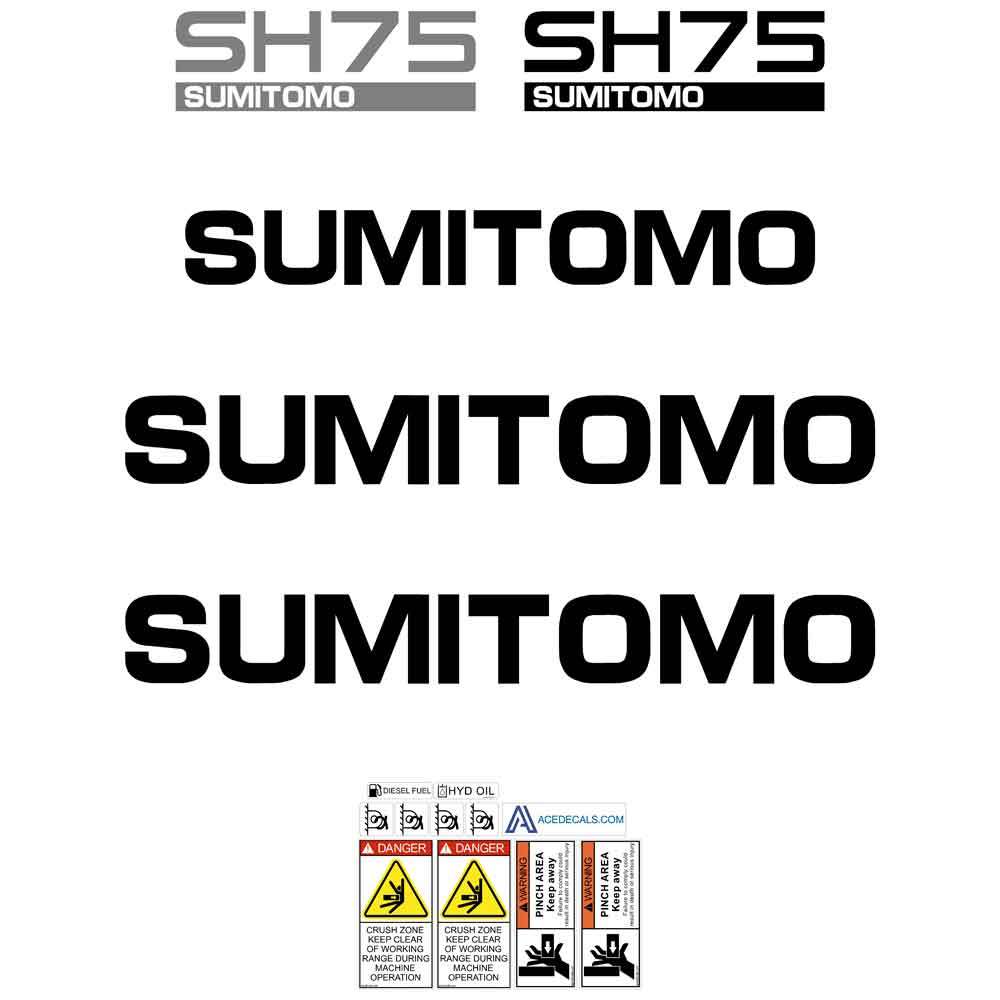 Sumitomo SH75X-3B Decals