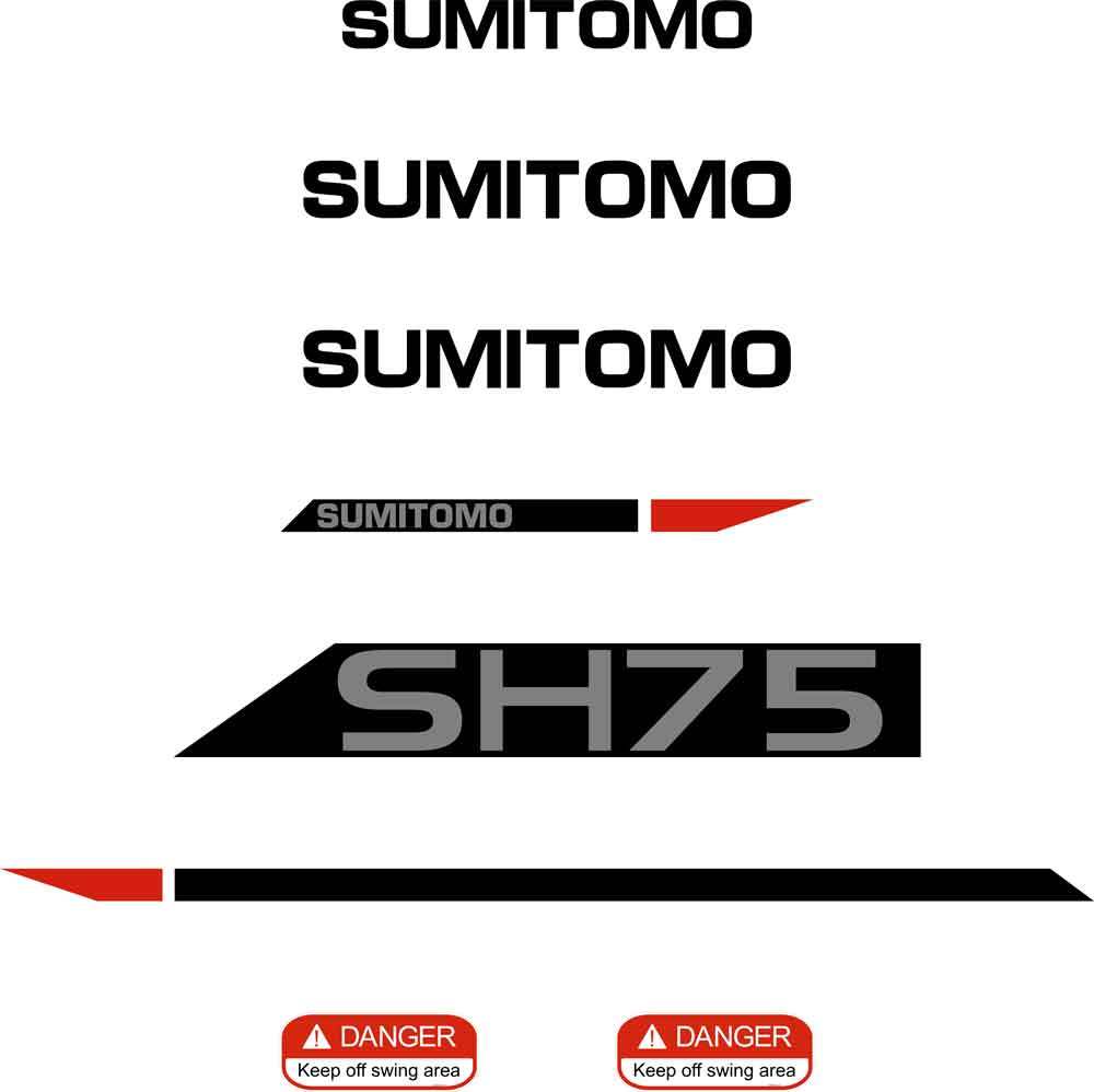 Sumitomo SH75X-6A Decals