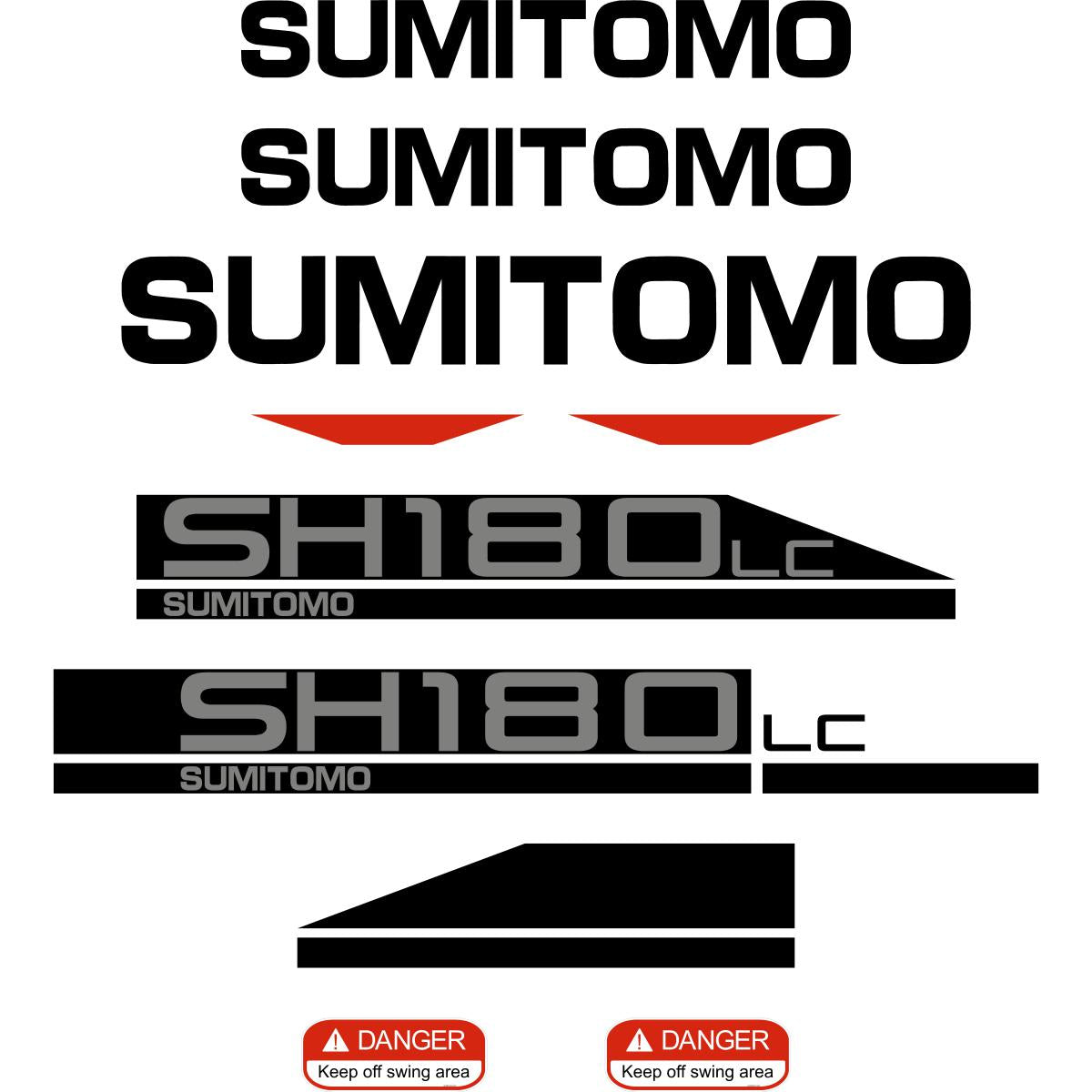 Sumitomo SH180-6 Decal Kit