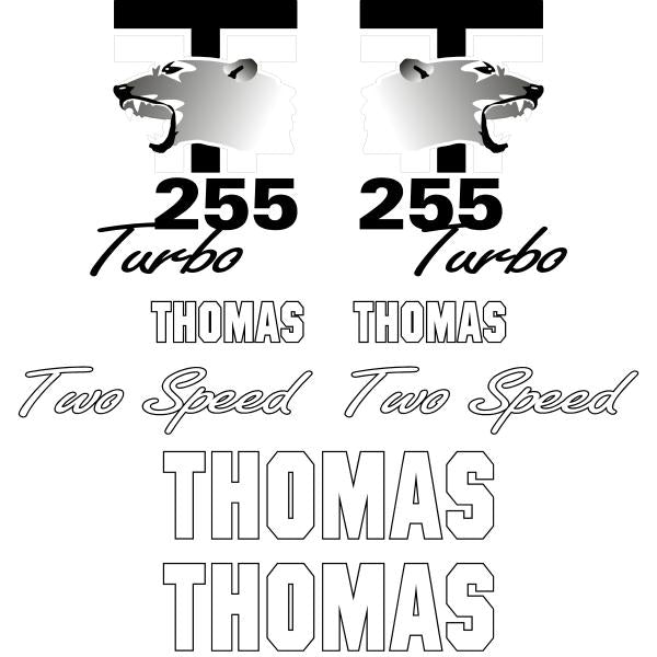 Thomas T255 Decals