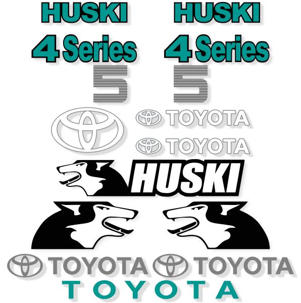 Toyota Huski 4SDK5 Decal Kit