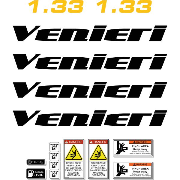 Venieri VF 1.33 Decals