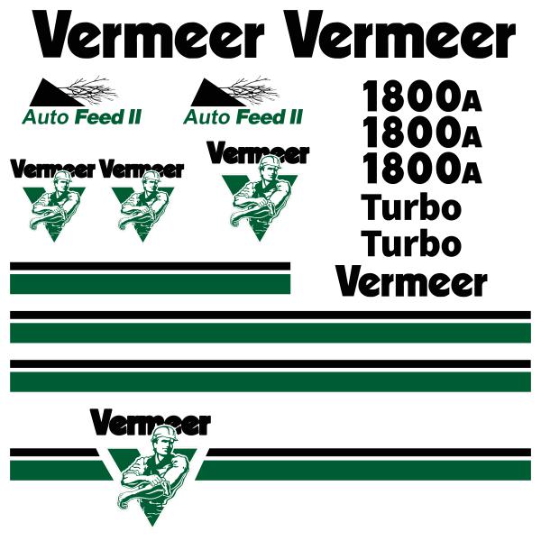 Vermeer BC1800A Decals