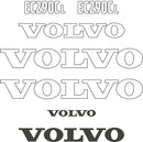 Volvo EC290CL Decals 