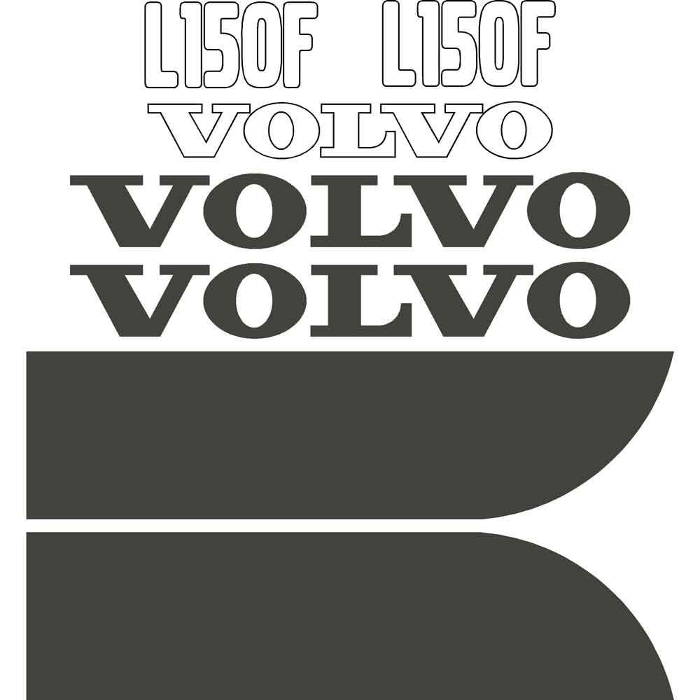 Volvo L150F Decals
