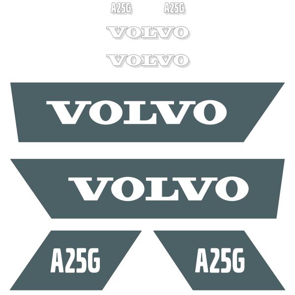 Volvo A25G Decal Kit