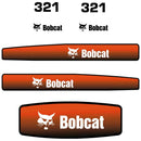 Bobcat 321 Decal Sticker Set