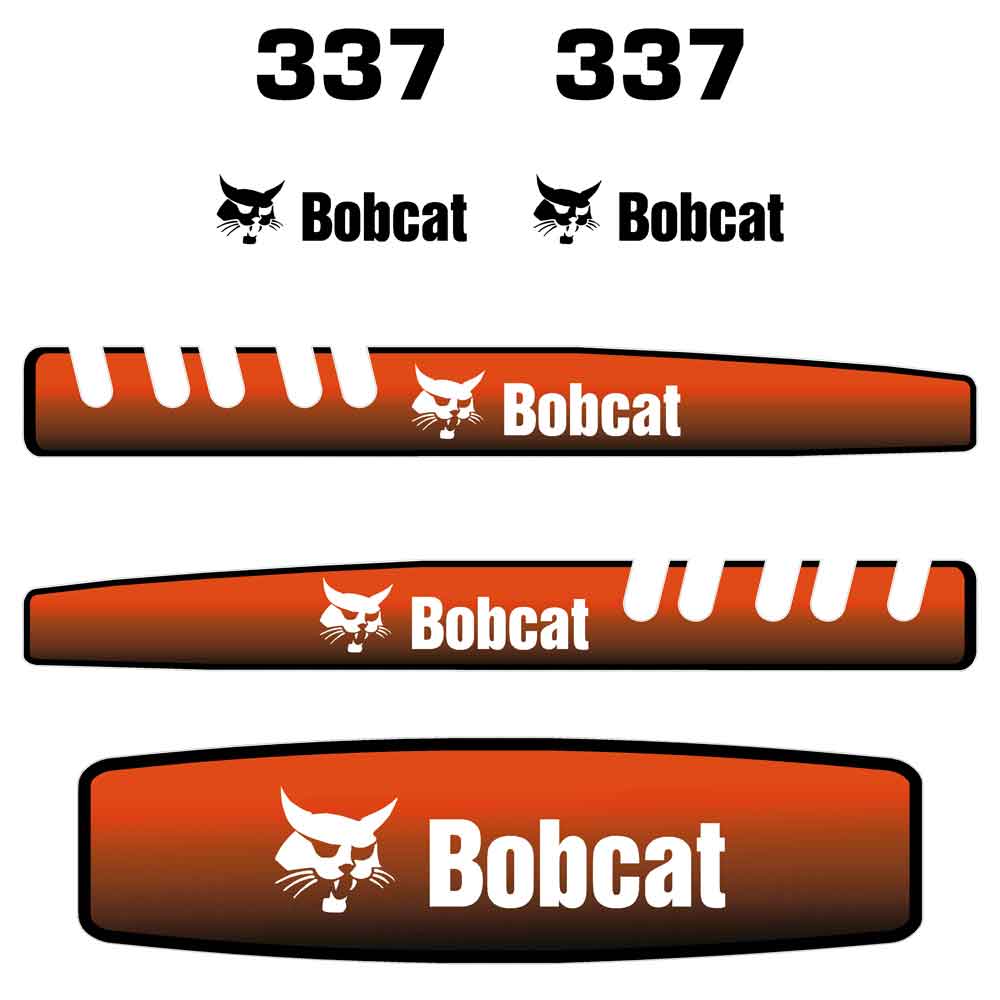 Bobcat 337 Decal Kit