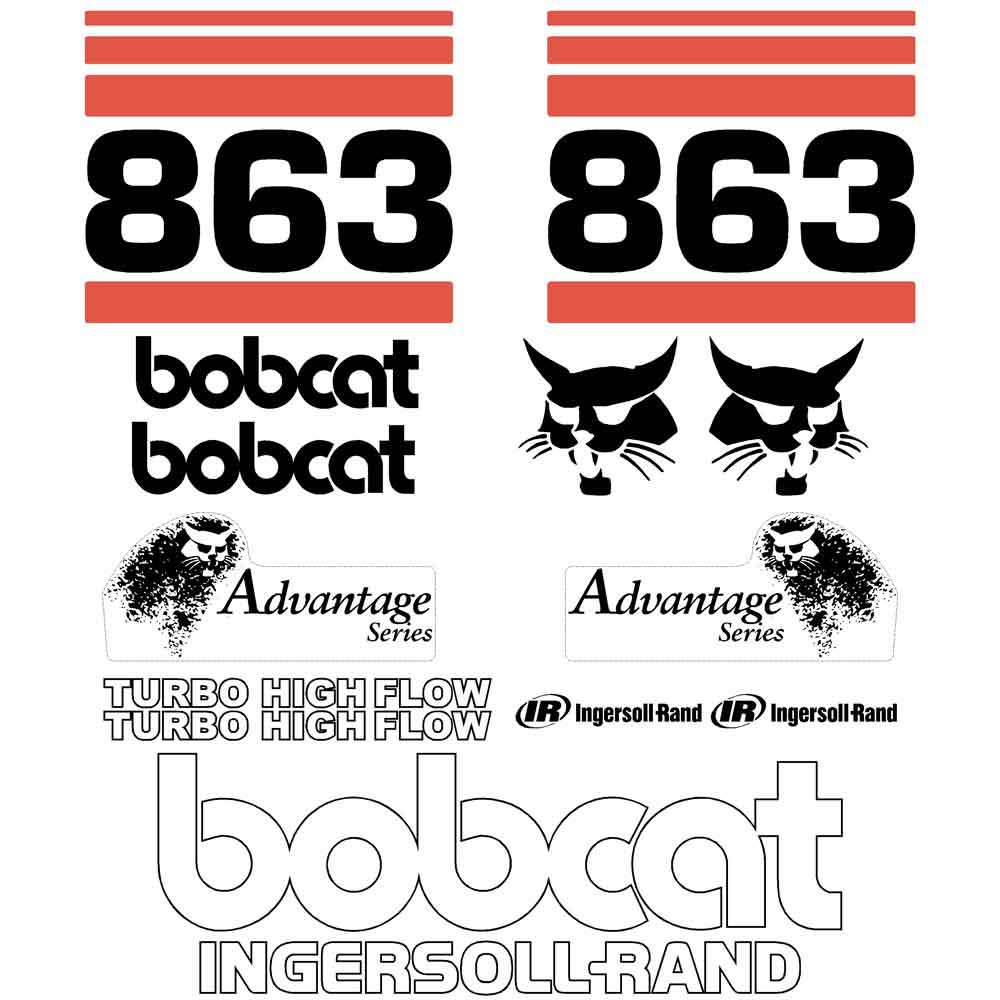 863 Advantage Decals Stickers
