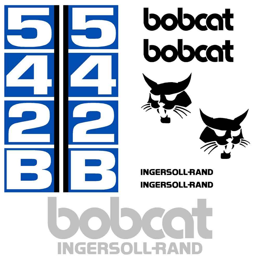 thumbnail image 2 of Bobcat 324 Later Model Decal Kit – Reproduction Aftermarket Stickers 2 of 3