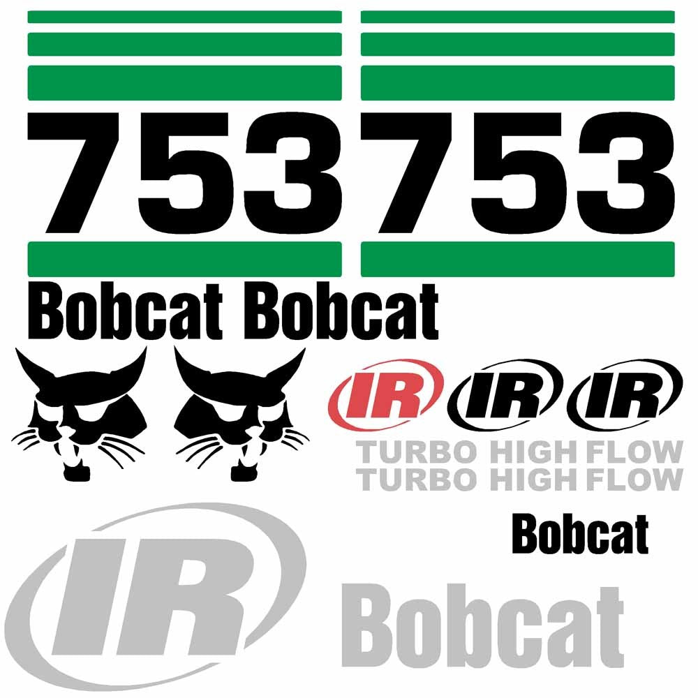Bobcat 753 Decal Set (2)