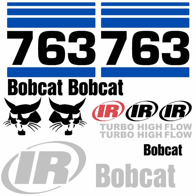 Bobcat 763 Decal Set (2)