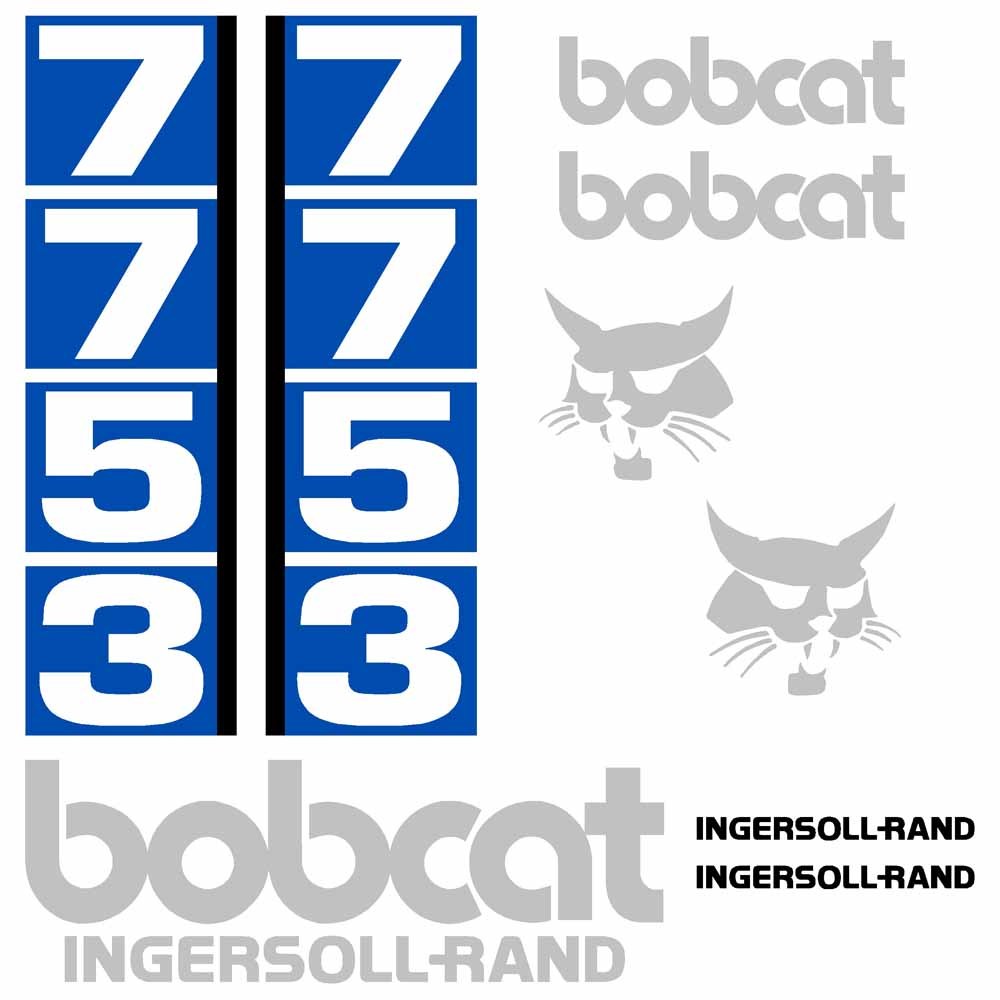 Bobcat 7753 Decal Set