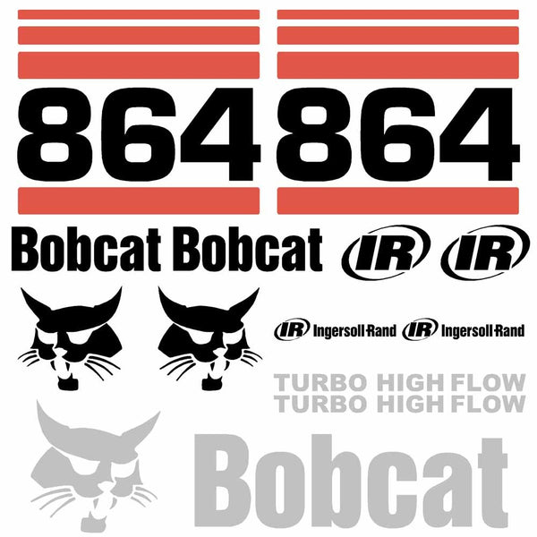 Bobcat 864G Decal Set