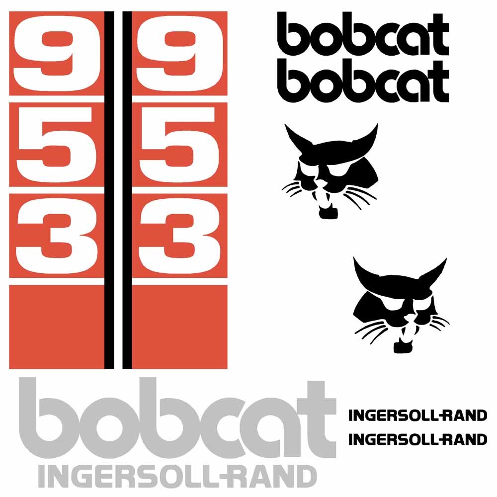 Bobcat 953 Decal Set