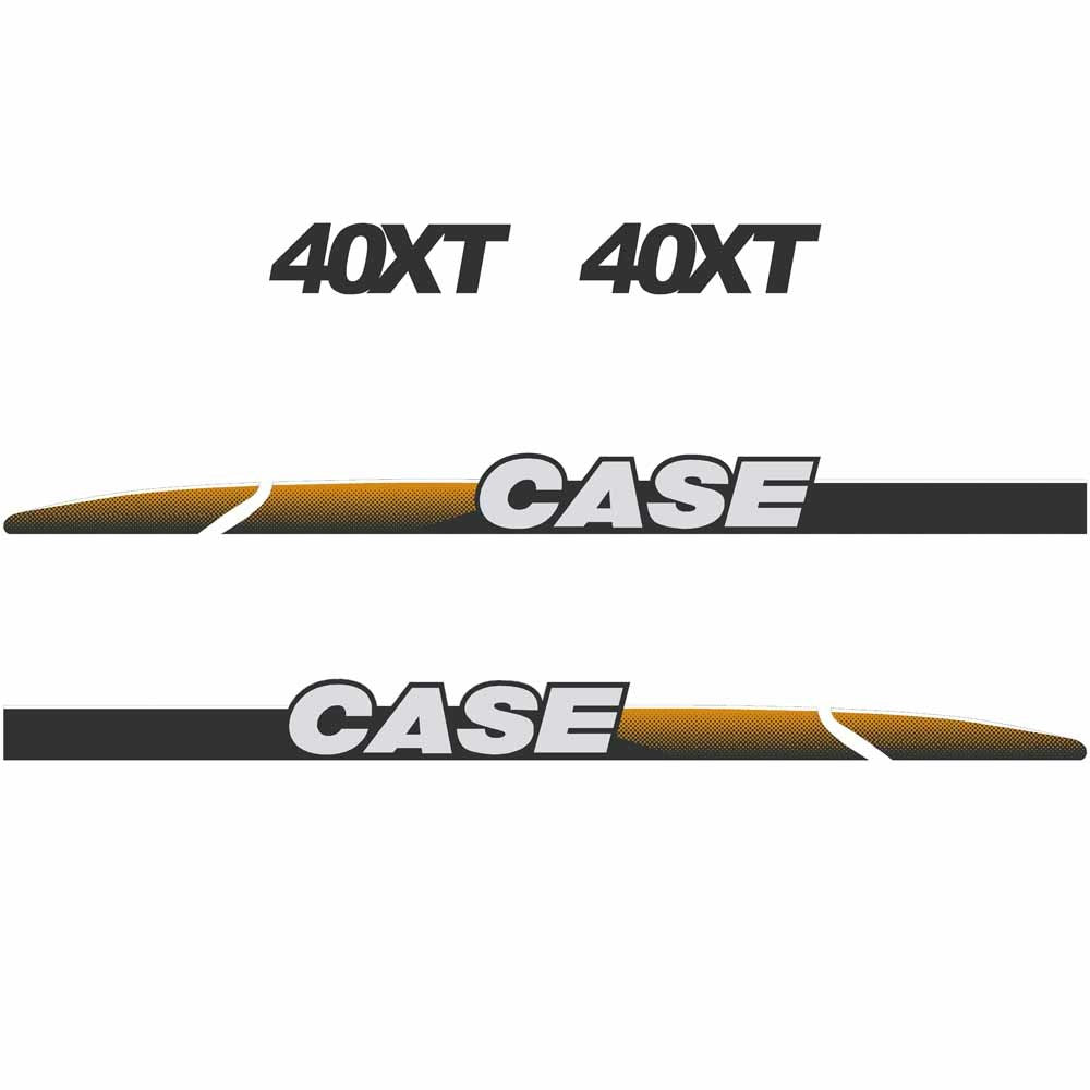 Case 40XT Decal Sticker Set