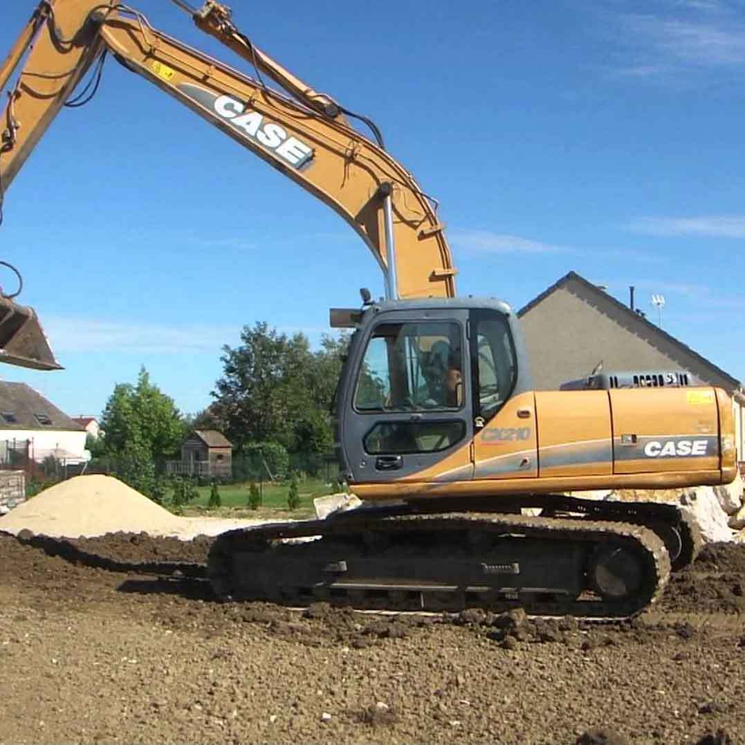 Case CX210 Decal Sticker Set