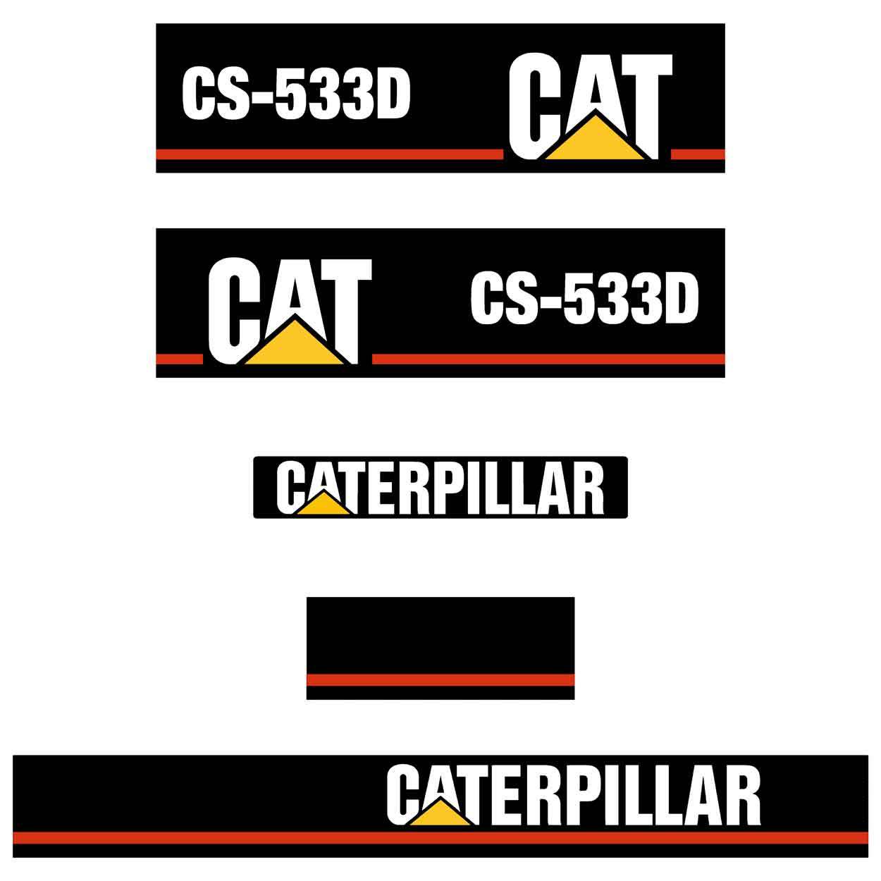 CS533D Decal Kit