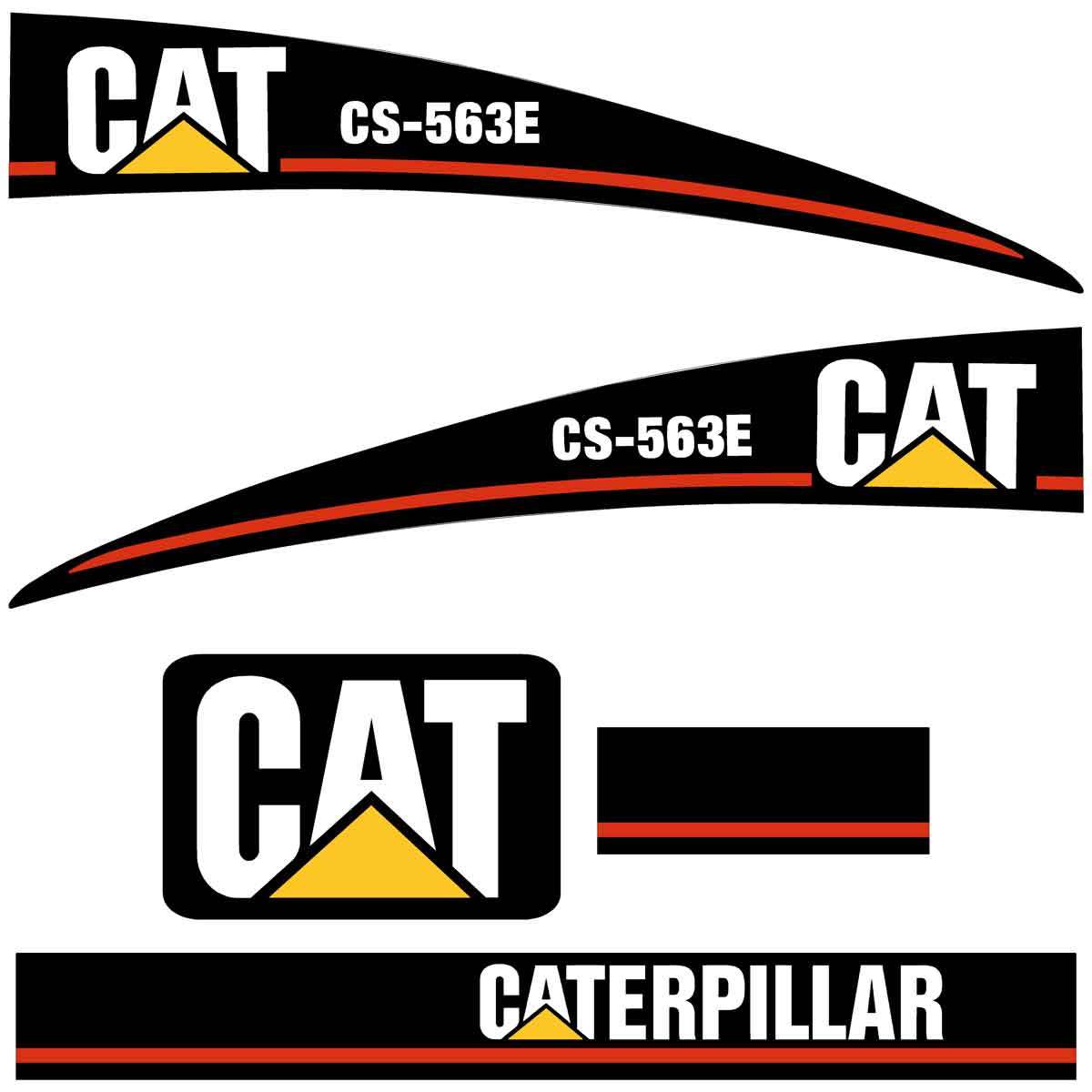 CS563E Decals Stickers Set