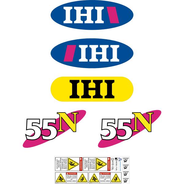 IHI 55N Decal Kit