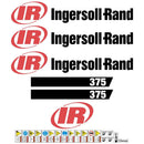 Ingersoll Rand HP375 Decals Stickers