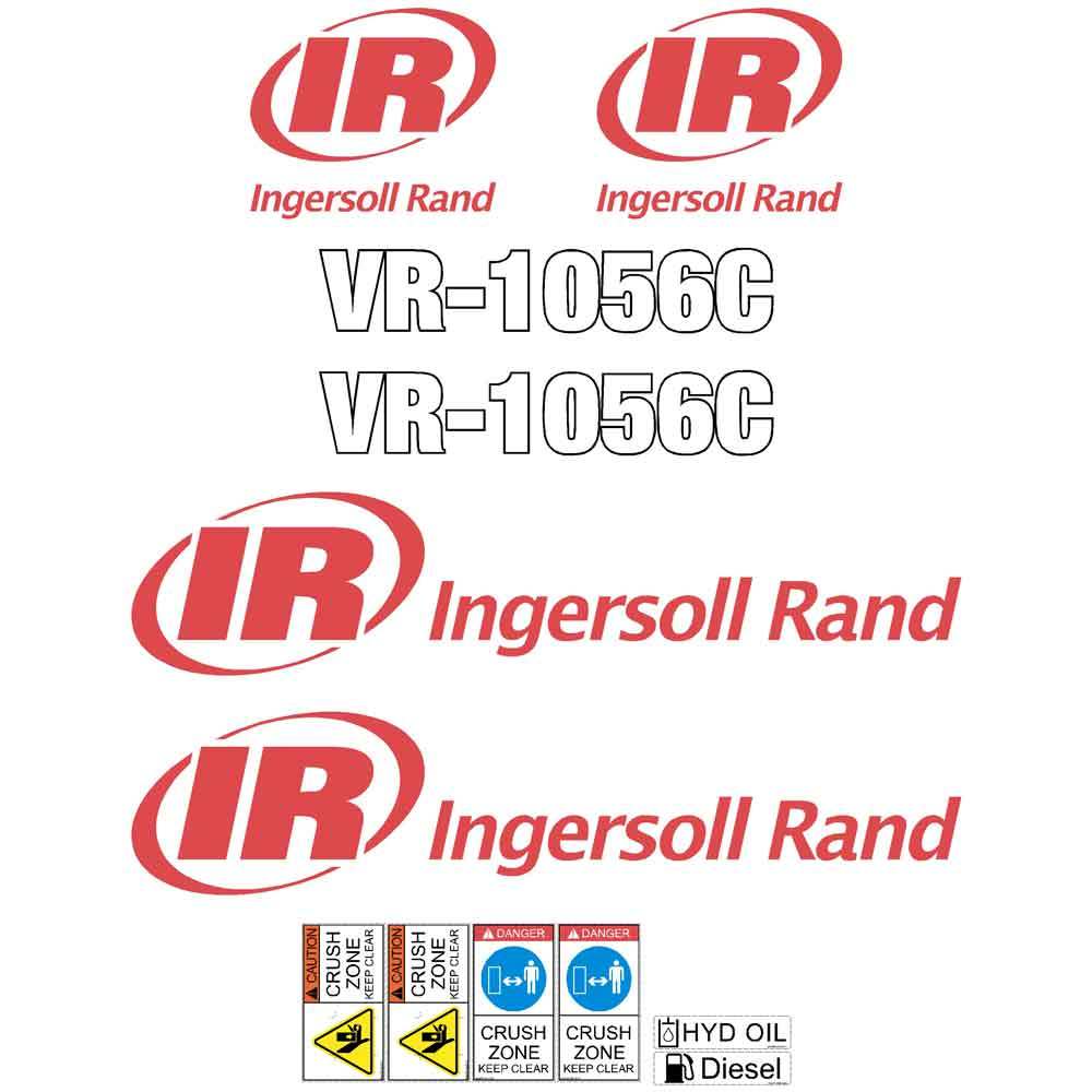 Ingersoll-Rand VR1056C Decals Stickers