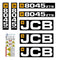 JCB 8045 ZTS Decals Stickers Set