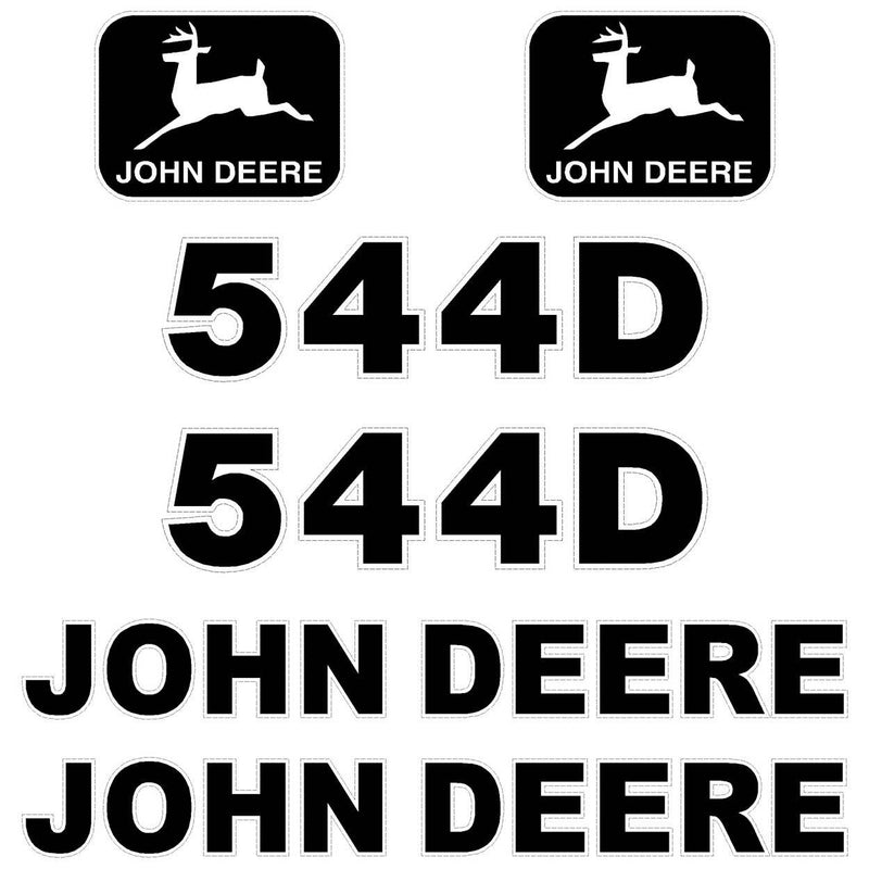 John Deere 544D Decals