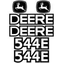 John Deere 544E Decal Sticker Set