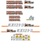 Kubota KX121-3 SS Decals Stickers Set