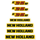 New Holland E35B Decals