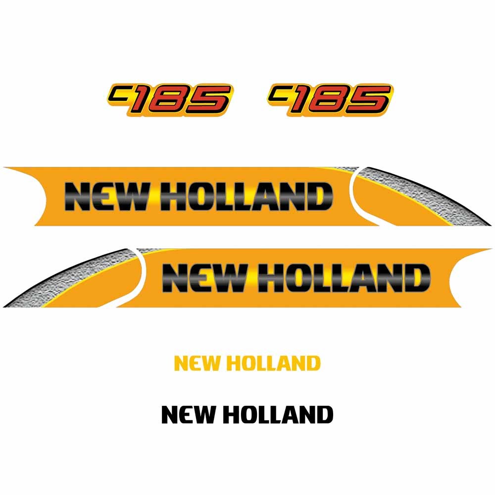 New Holland C185 Decal Set
