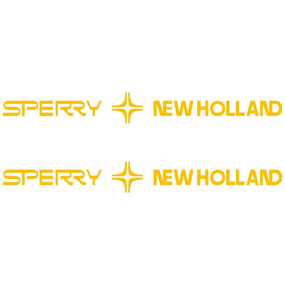 Two Sperry New Holland Decals Stickers