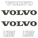 Volvo L120F Decals Stickers