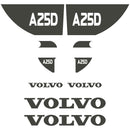 Volvo A25D Decals Stickers