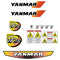 Yanmar Vio15 Decals Stickers Kit
