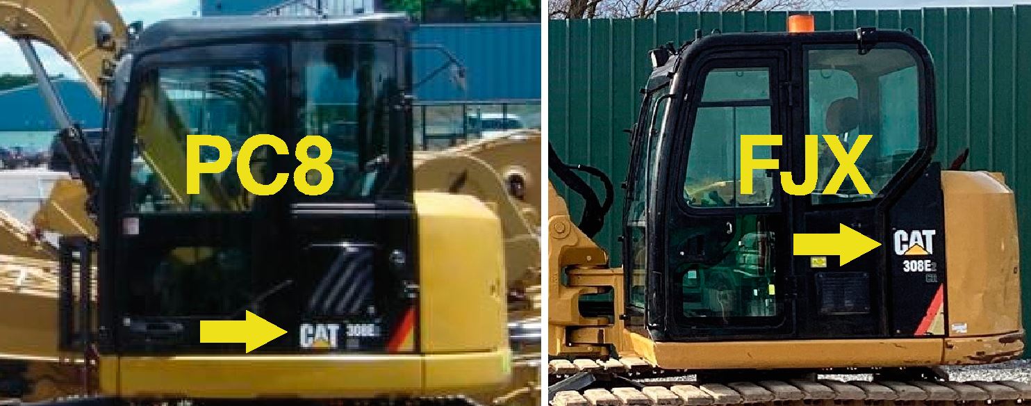 CAT 308E2 CR Decal Kit