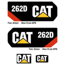 CAT 262D Decal Kit  - Skid Steer