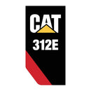 CAT 312E Decals