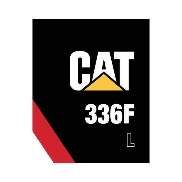 CAT 336FL Tank Decal