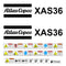 Atlas Copco XAS36 Compressor Decal Kit