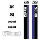 Bobcat 720 Decal Kit - Skid Steer